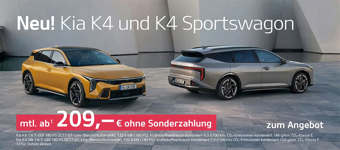 Neuer Kia K4 und K4 Sportswagon